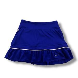 NWT Brand New Bike blue mini tennis skirt, size XS